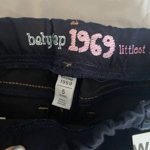 BabyGap girls 1969 legging jeans size 5 brand new